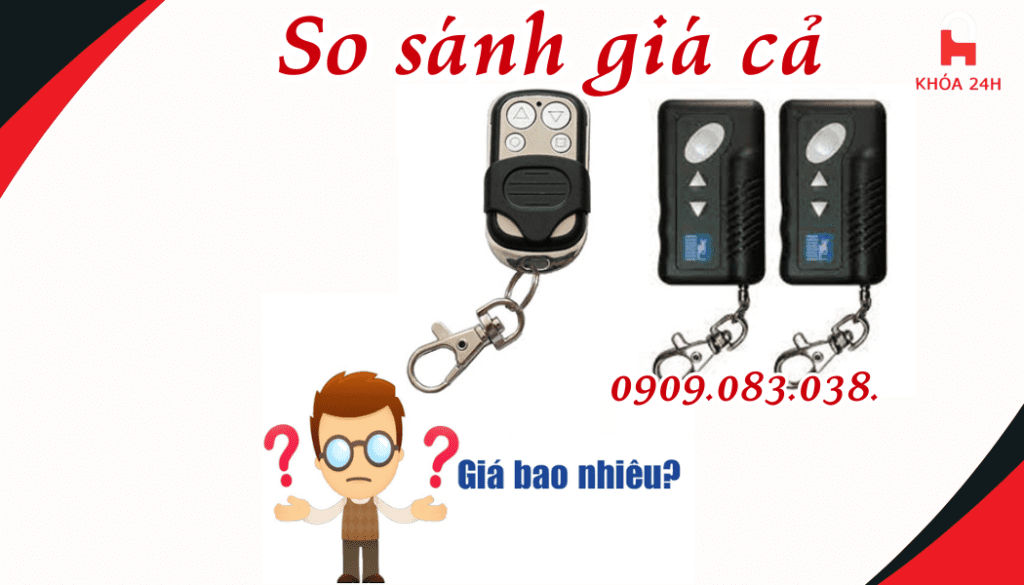 Sao chép khóa điều khiển cửa cuốn