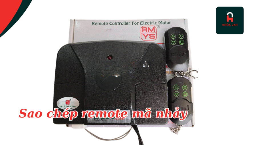 Sao chép remote cửa cuốn