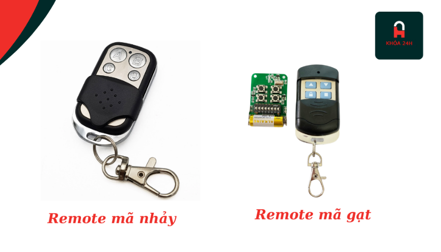 Sao chép remote cửa cuốn