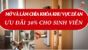 mở và làm khóa căn hộ