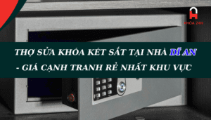 Thợ sửa khóa két sắt tại nhà