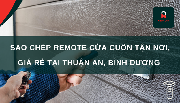 sao chép remote cửa cuốn