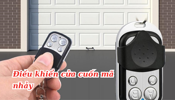 Sao chép remote cửa cuốn 