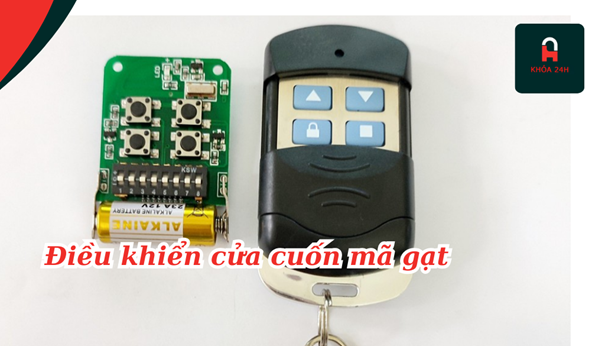 Sao chép remote cửa cuốn 