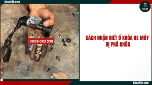 Ổ Khóa Xe Máy Bị Phá Khóa