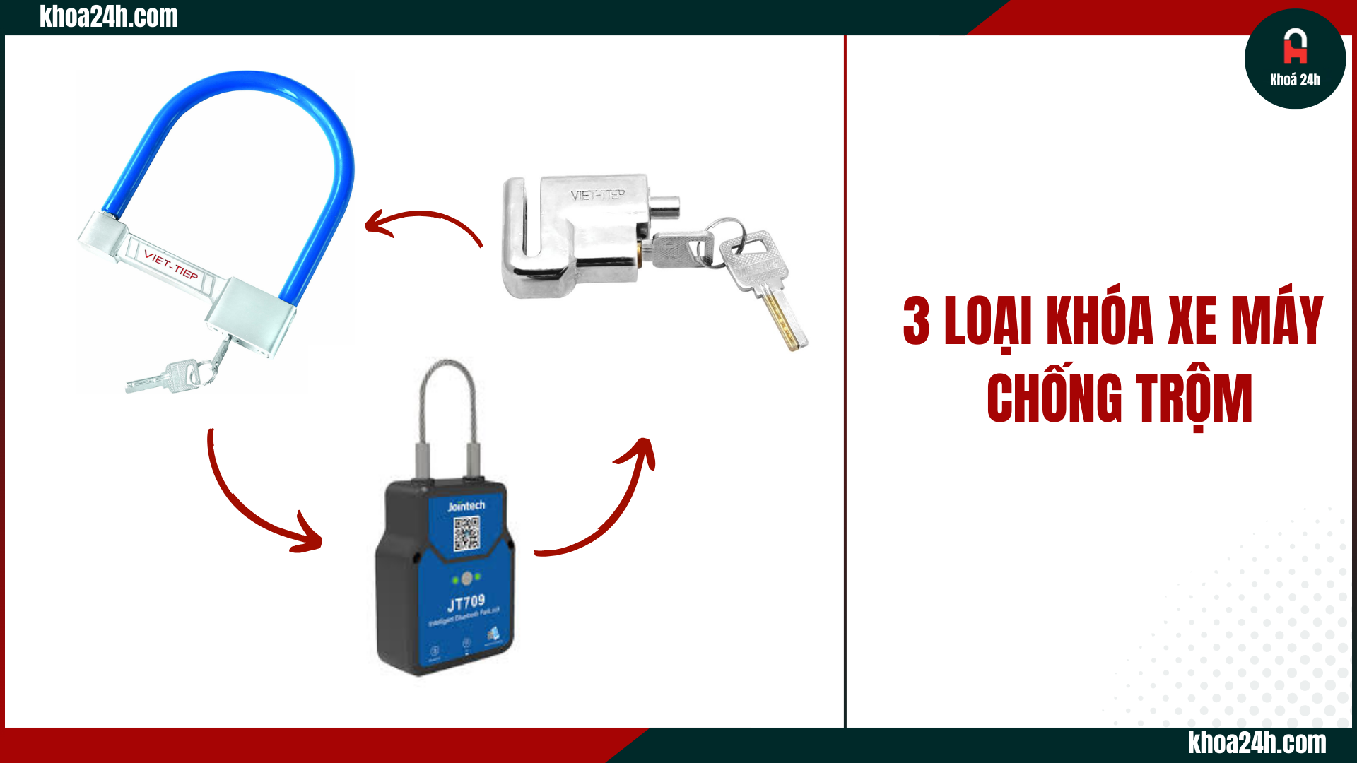 khóa xe máy chống trộm