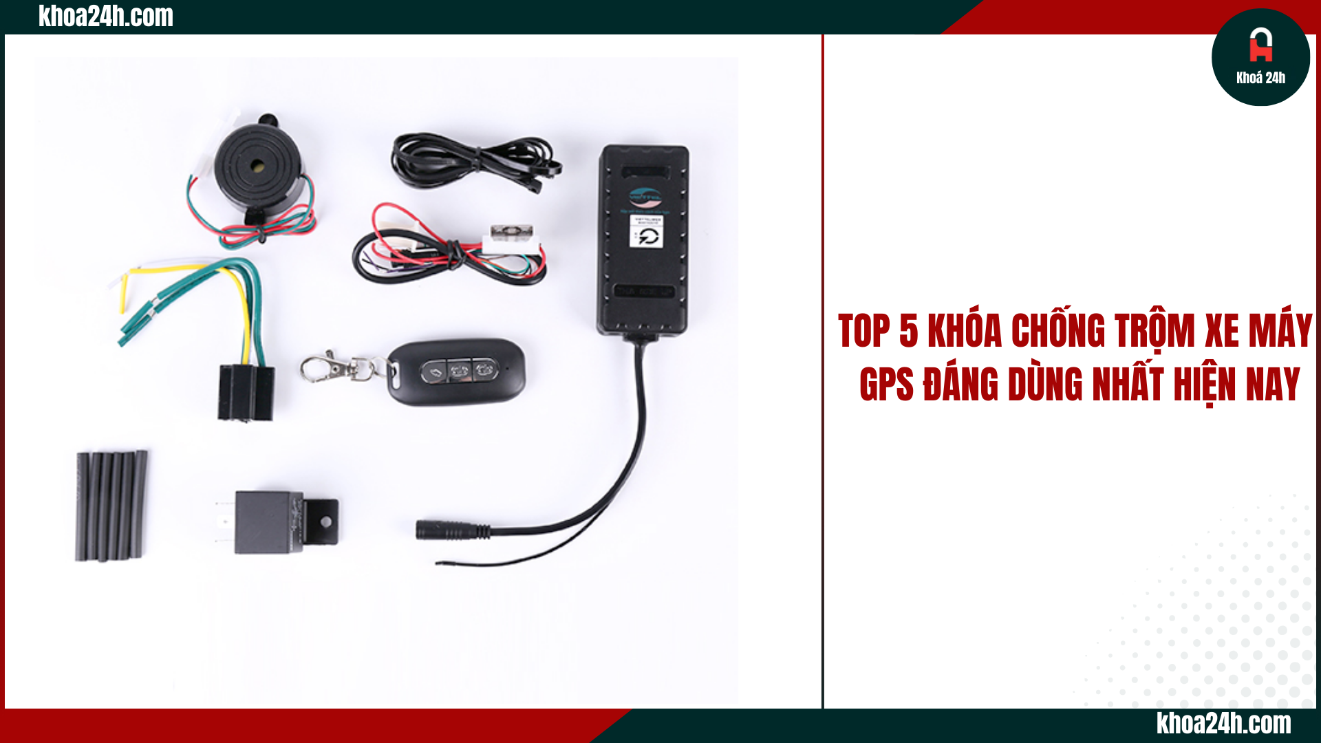 khóa chống trộm xe máy GPS