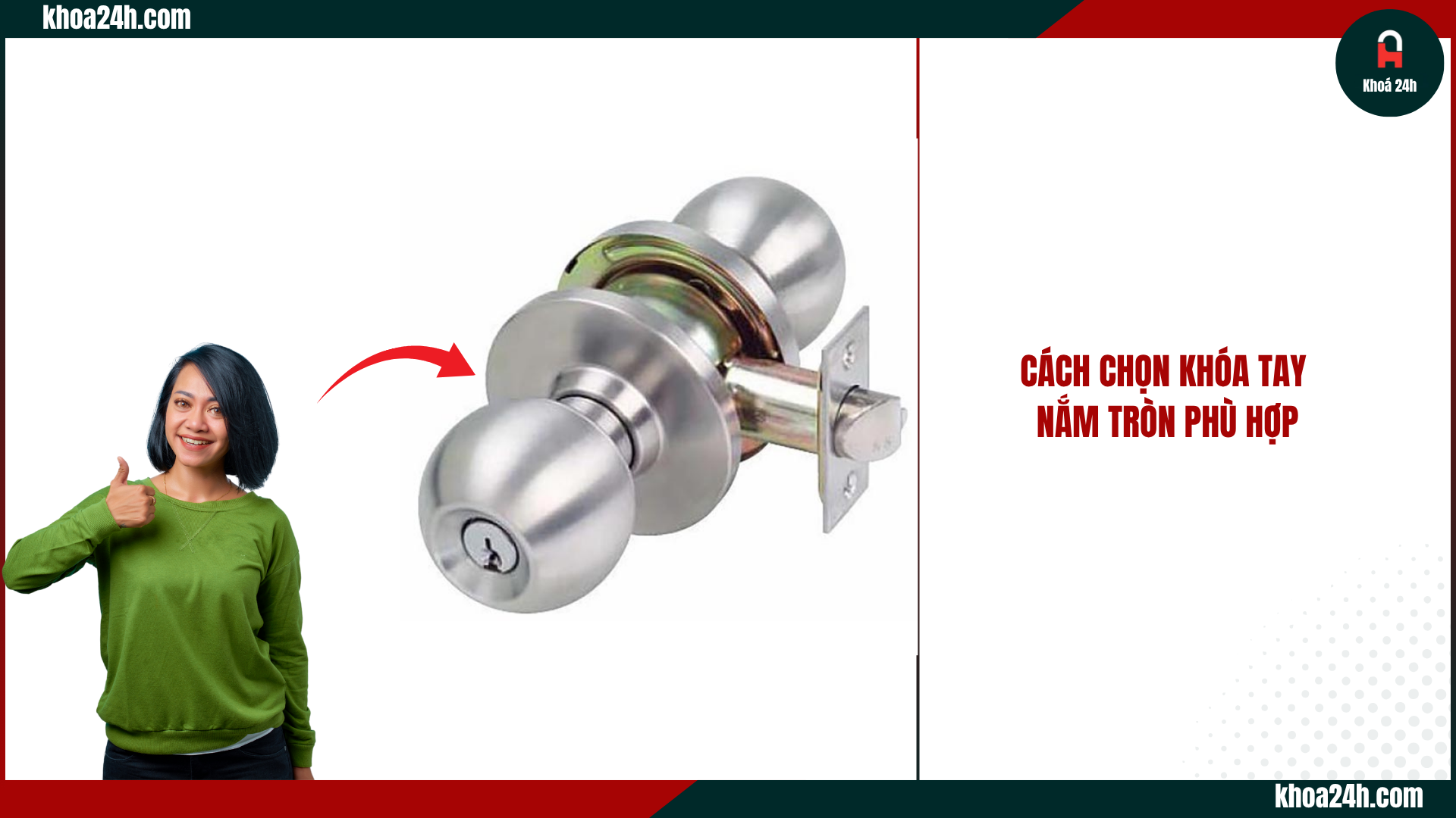 Khoá nắm tay tròn có những loại nào tốt