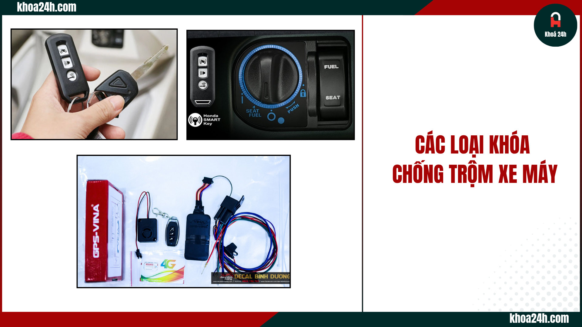 Khóa Chống Trộm Xe Máy Loại Nào Tốt?