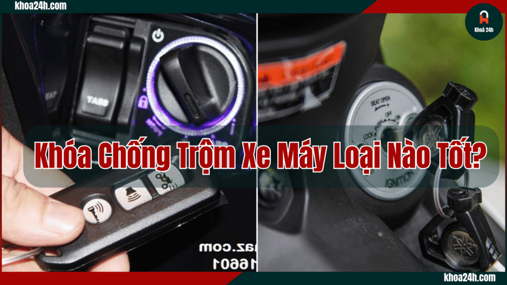 Khóa Chống Trộm Xe Máy Loại Nào Tốt?