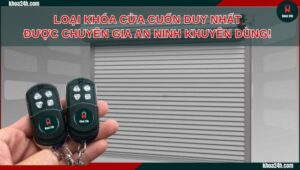 khóa cửa cuốn