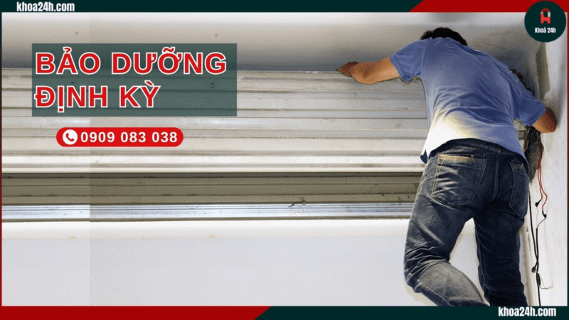khóa cửa cuốn