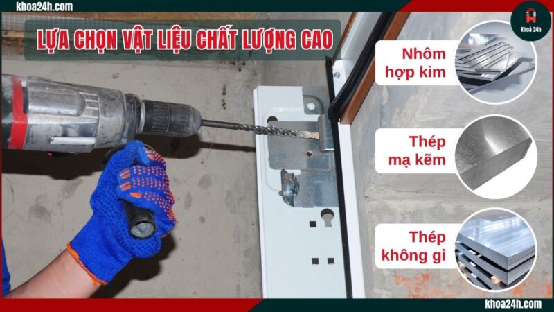 cửa cuốn bị rỉ sét