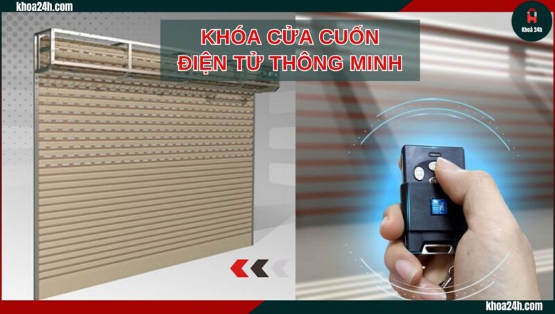 khóa cửa cuốn