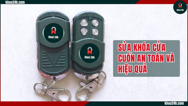 cửa cuốn không bị hack remote 